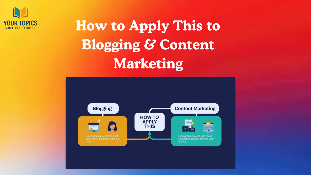 How to Apple This to Blogging & Content Marketing