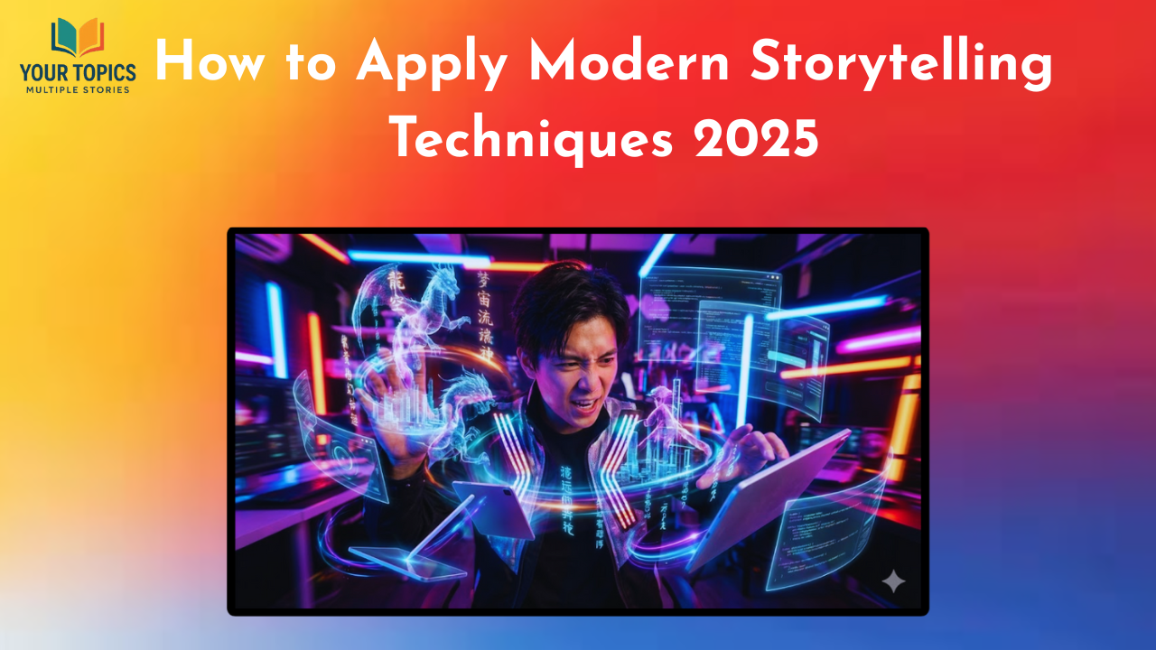 How to Apply Modern Storytelling Techniques 2025
How to Apply Modern Storytelling Techniques 2025