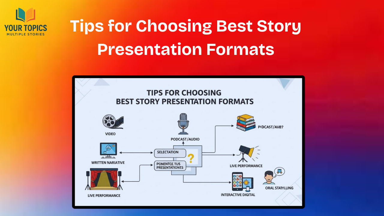 Tips for Choosing Best Story Presentation Formats