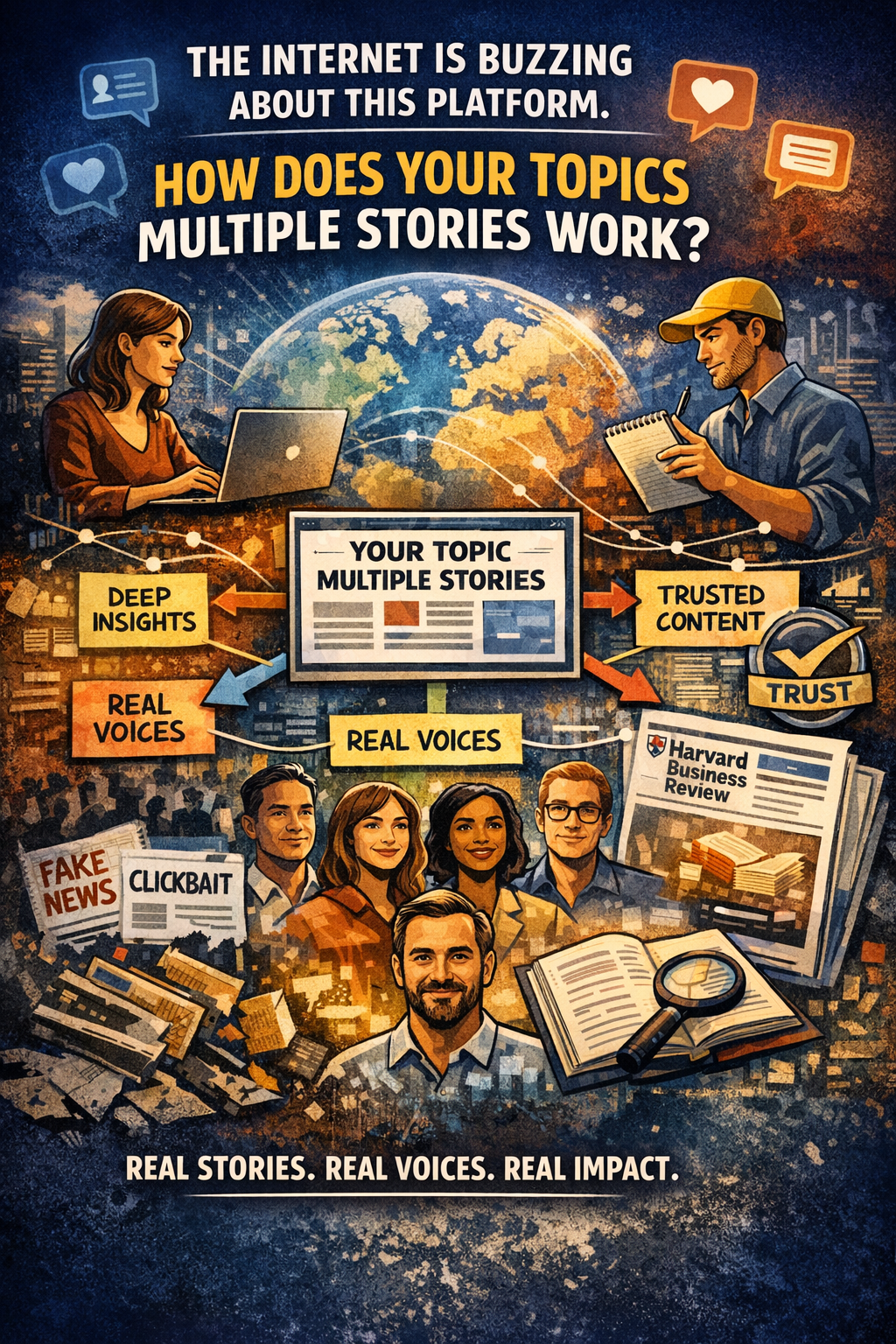 how your topics multiple stories works