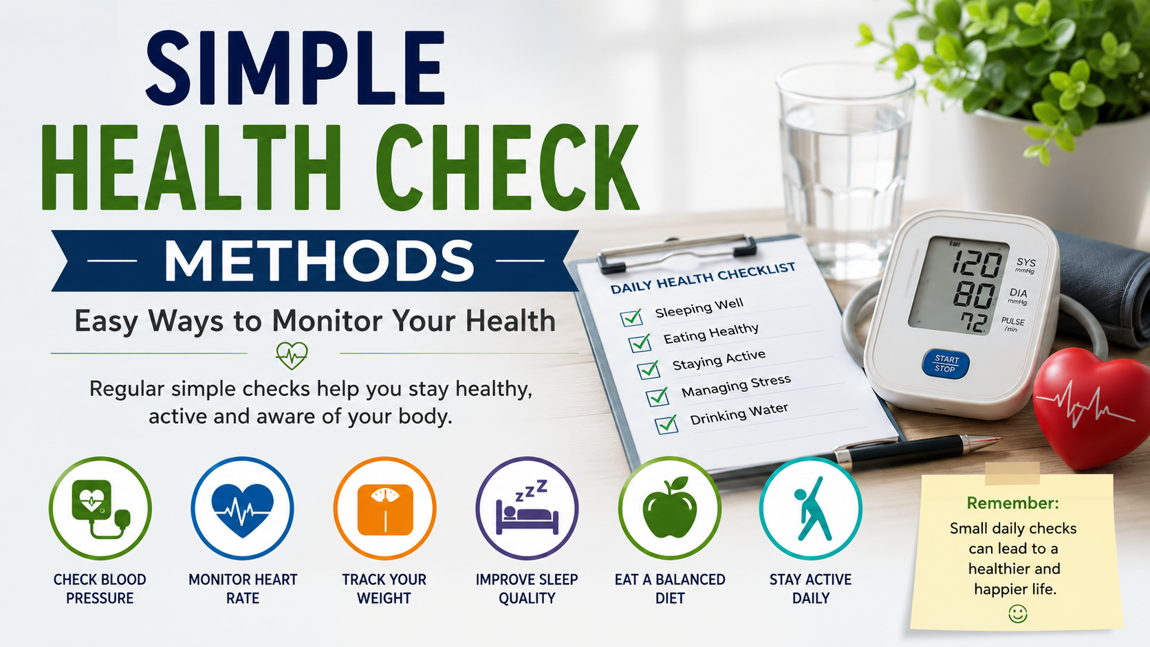 simple health check methods