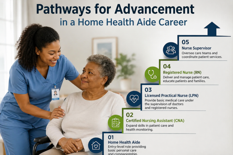 Pathways for Advancement in a Home Health Aide Career